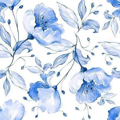Katebackdrop£ºKate Retro Blue Flower Backdrop for Photography