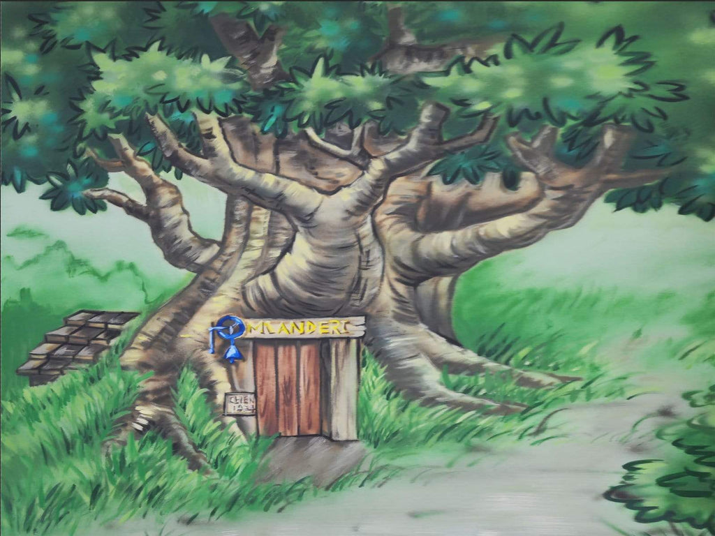Katebackdrop：Kate Corner Tree House Forest Backdrop designed by Jerry_Sina