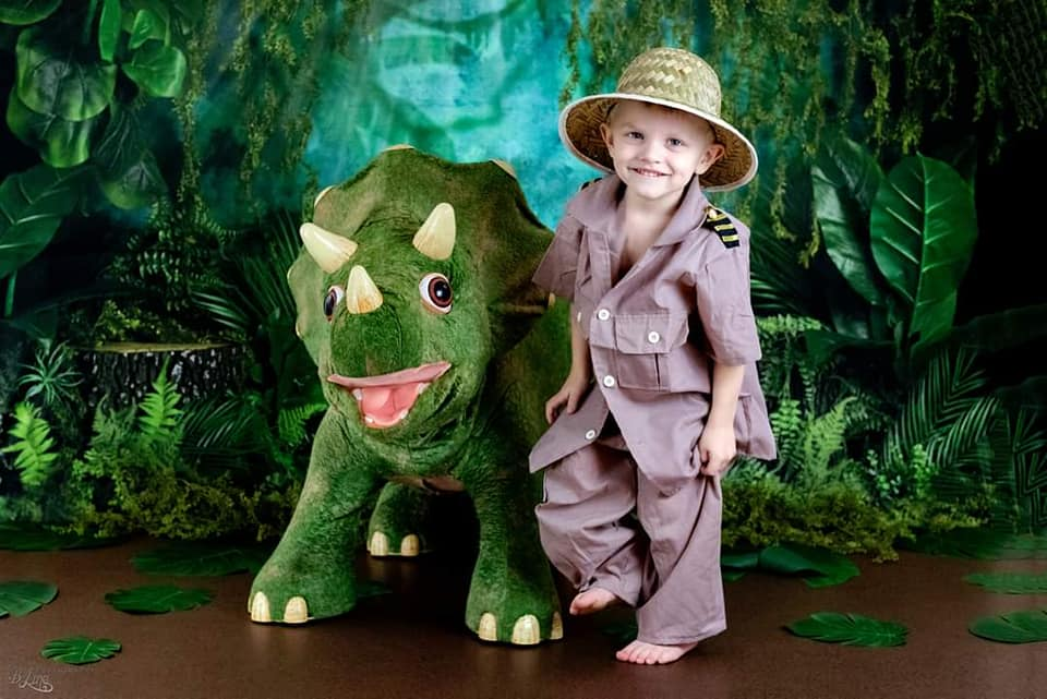 Kate Telón de fondo de la selva cumpleaños bosque niños