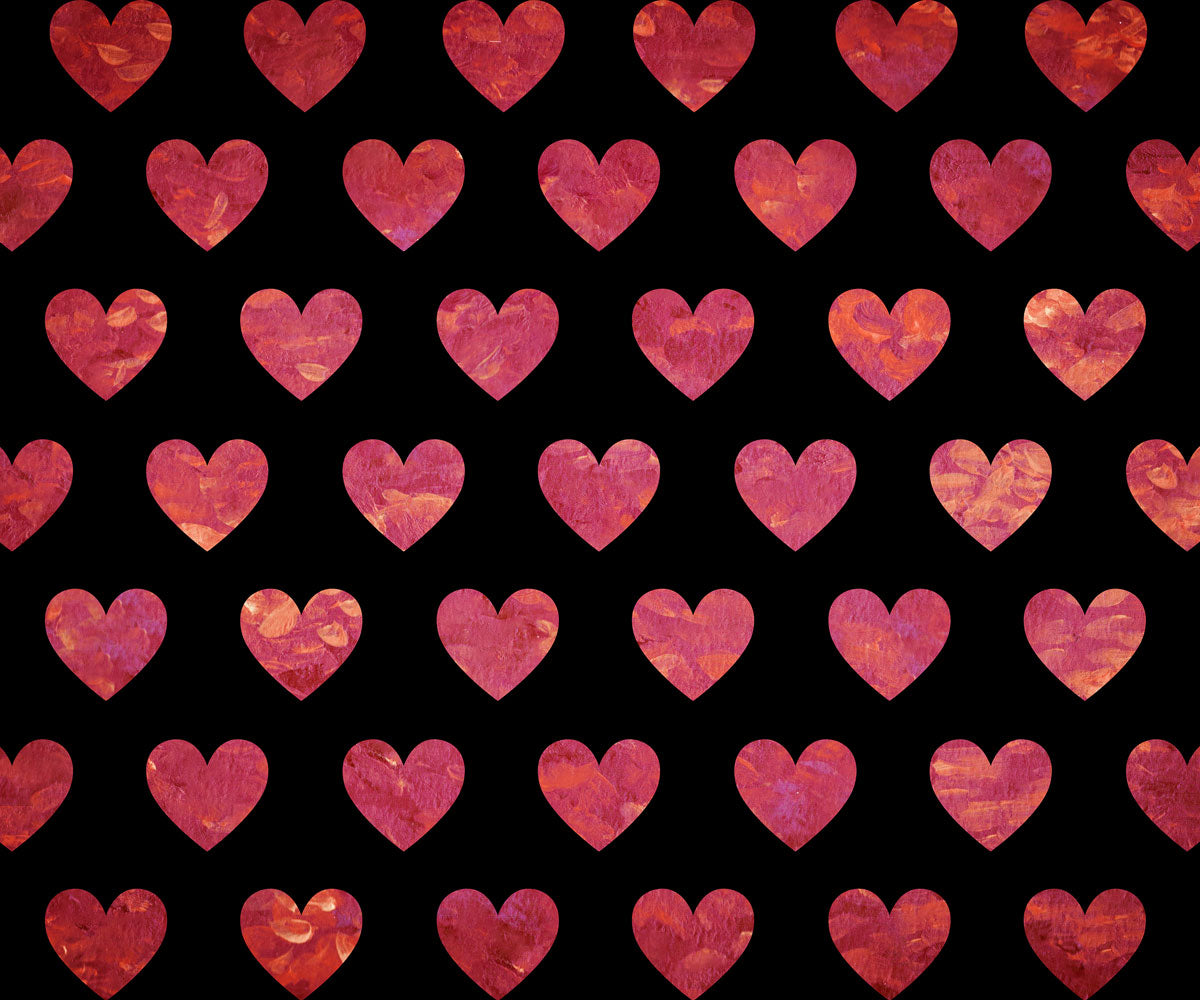 Kate pintó el patrón de corazón Valentines Telón de fondo diseñado por Mandy Ringe Photography