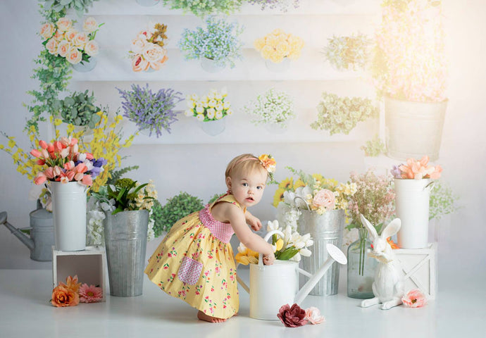 Kate Tienda de flores Fondo de primavera diseñado por Moements Photography