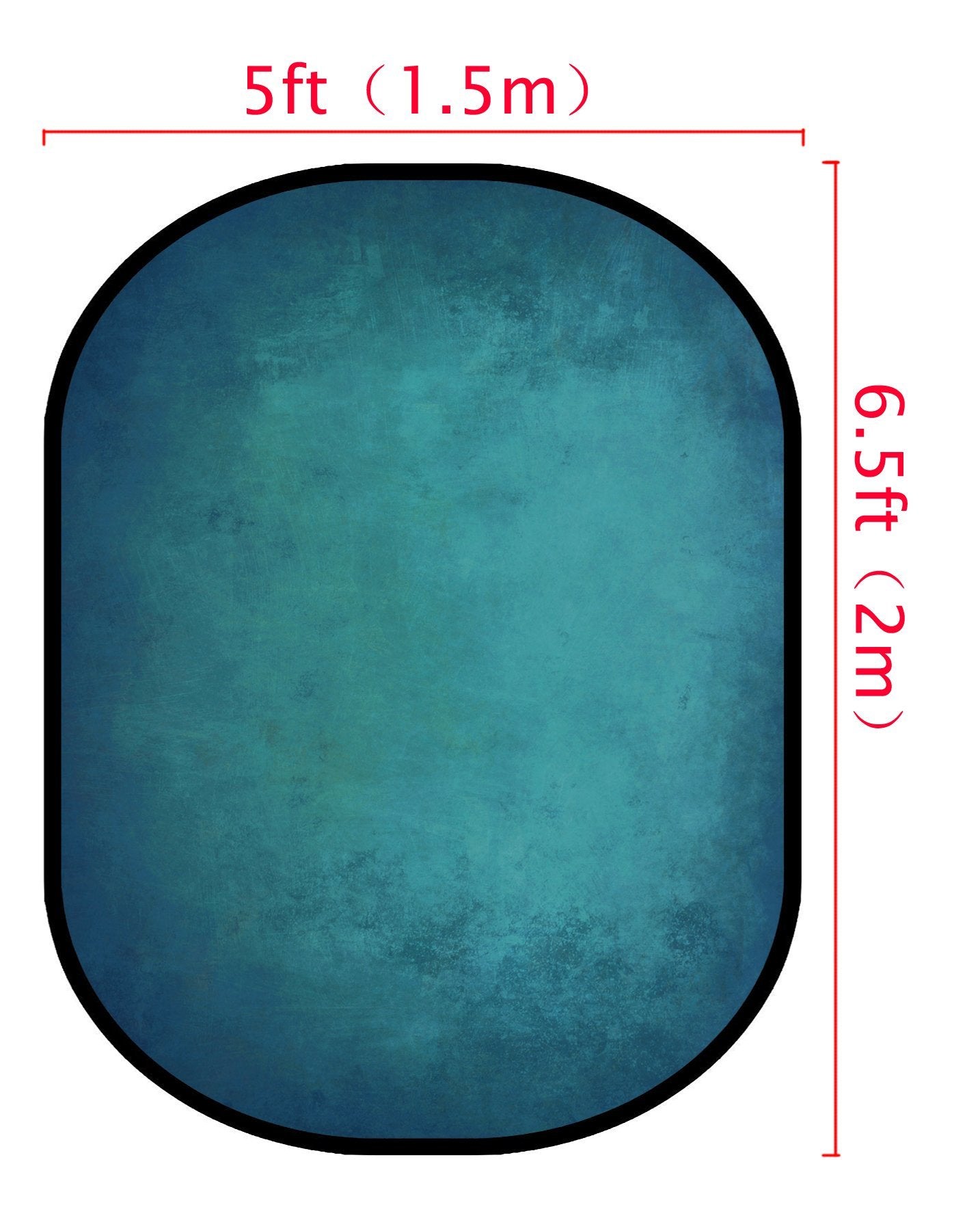 Kate Textura abstracta gris / Fotografía de fondo plegable de textura abstracta verde azul 1.5x2m