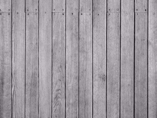 Katebackdrop¡êoKate Gray Retro Wood Computer Printed Rubber Floor Mat