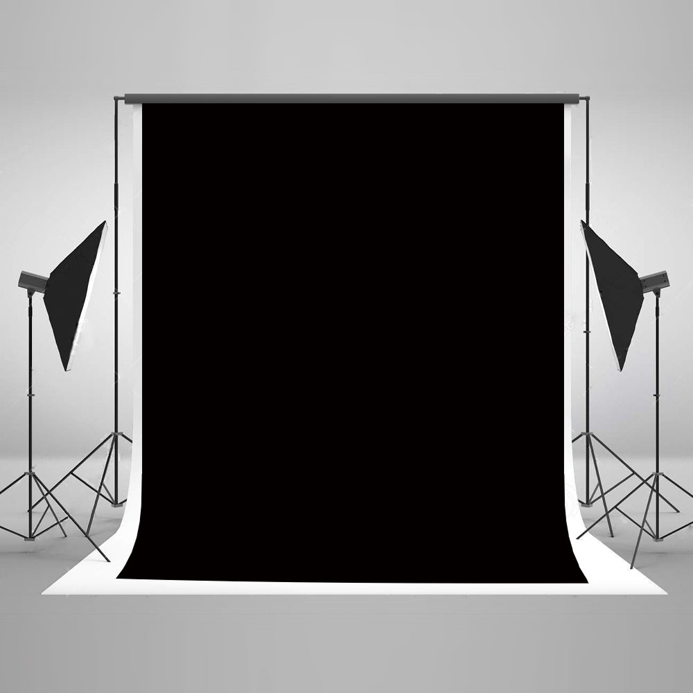 Flash Sale Tela negra retrato fotografía fondo color sólido