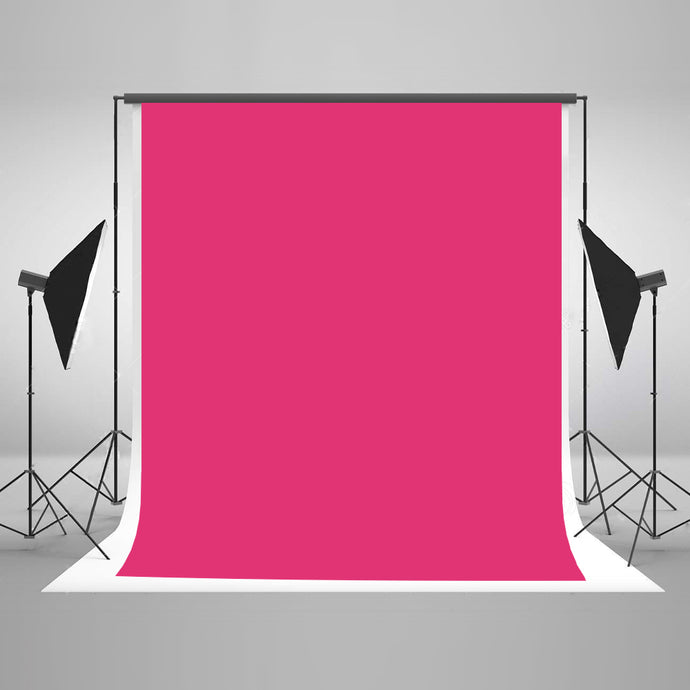 Telón de fondo de fotografía de tela sólida rosa fucsia Kate