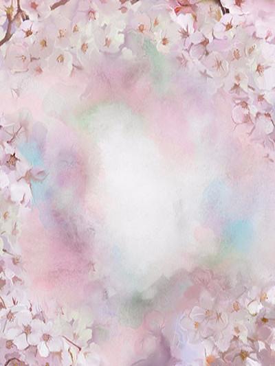 Kate Florals Pink Background Photography Blossom Backdrop - Katebackdrop