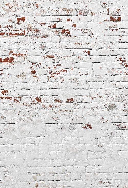 Katebackdrop£ºKate Retro White Brick Wall Backdrop for Photography