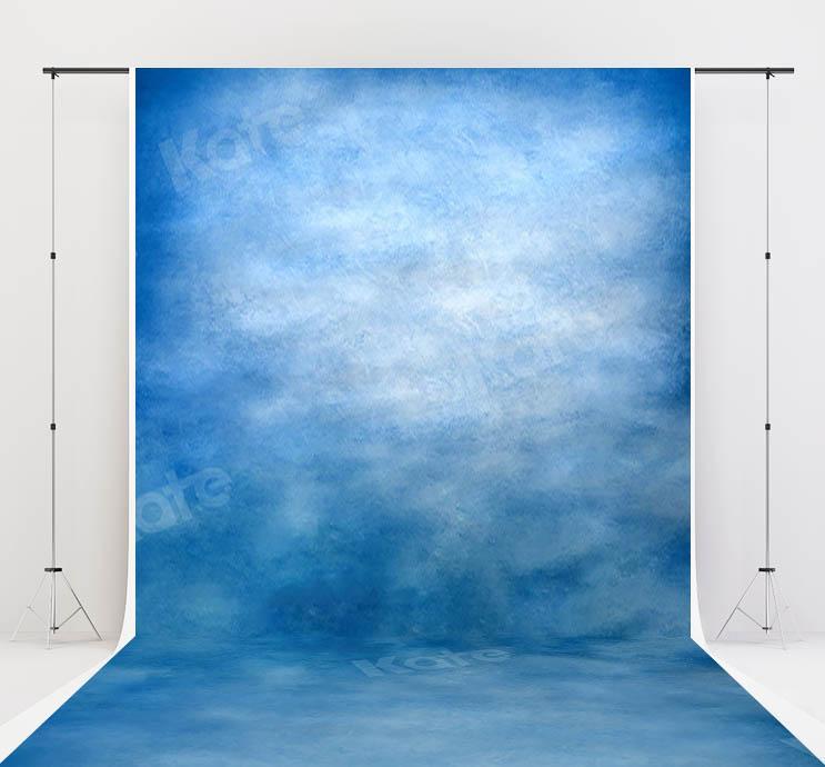 Cargar imagen en el visor de la galería, Kate Barrido de fondo azul abstracto para fotografía