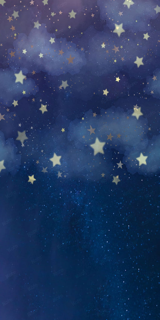 Kate Telón de fondo de la pequeña estrella de la noche estrellada diseñado por JS Photography