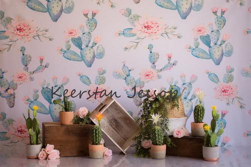 Katebackdrop£ºKate Emmas Cactus Children Backdrop Designed by Keerstan Jessop