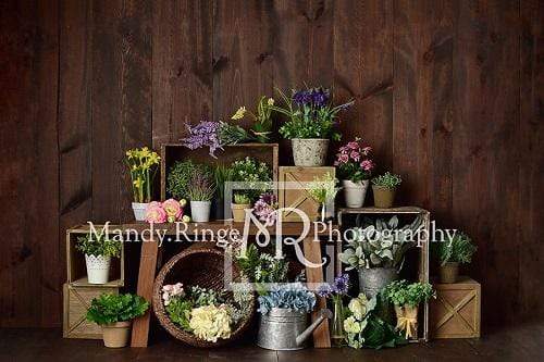 Katebackdrop£ºKate Spring Flower Crates Backdrop Designed By Mandy Ringe Photography