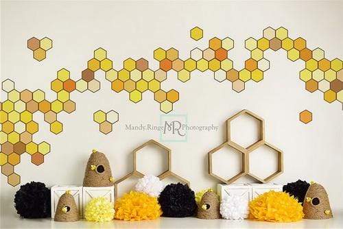 Katebackdrop：Kate Children Happy Bee Day Backdrop Designed By Mandy Ringe Photography