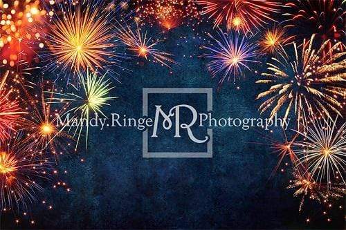 Katebackdrop：Kate Firework Celebration New Year Backdrop Designed By Mandy Ringe Photography