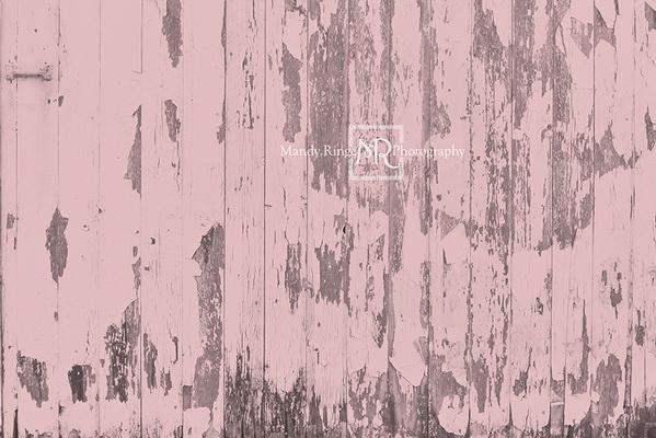 Kate Fondo de madera de granero rosado lamentable Diseñado por Mandy Ringe Photography