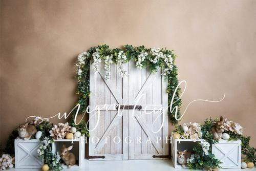 Cargar imagen en el visor de la galería, Katebackdrop£ºKate Spring\Easter Neutral Bunnies Backdrop Designed by Megan Leigh Photography