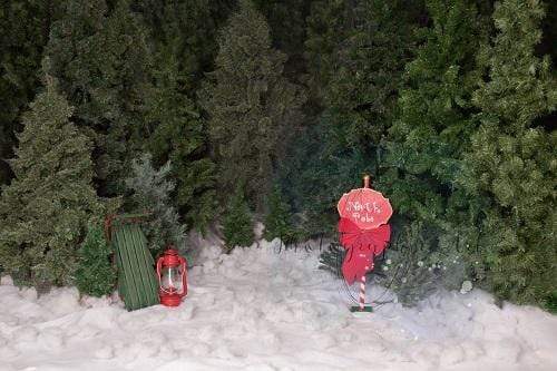 Katebackdrop£ºKate North Pole Magic Christmas Backdrop for Photography Designed by Jenna Onyia