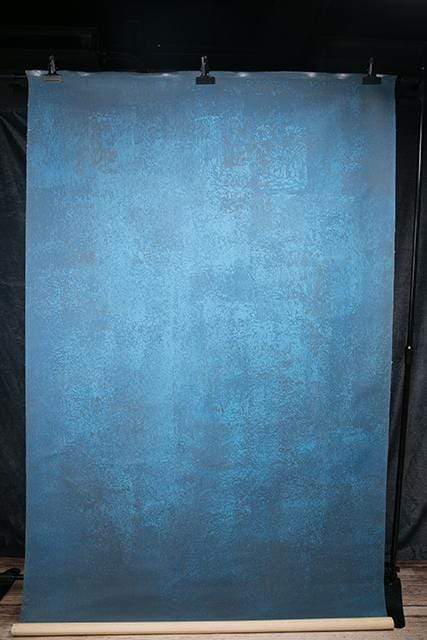 Cargar imagen en el visor de la galería, Katebackdrop£ºKate Big Sale 5x7ft Abstract Texture Blue Color Spray Painted Backdrops