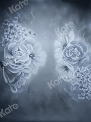 Cargar imagen en el visor de la galería, Kate bellas artes flores fondo gris retrato fotografía