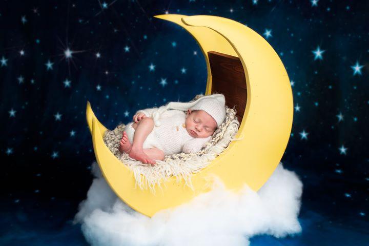 Katebackdrop£ºKate Children Night Blue Sky Light Stars Backdrop