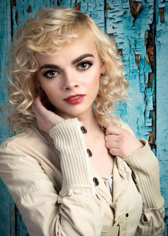 Katebackdrop£ºKate Retro Style Blue Broken Wood Wall Backdrop