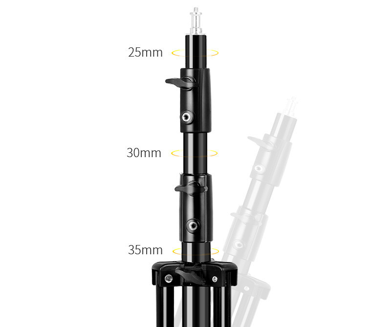 Kate Equipment 9.2x10ft Soporte de fondo de aluminio negro (3,5 cm de grosor)