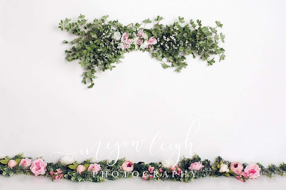 Katebackdrop：Kate Spring Flowers Backdrop for Photography Designed by Megan Leigh Photography