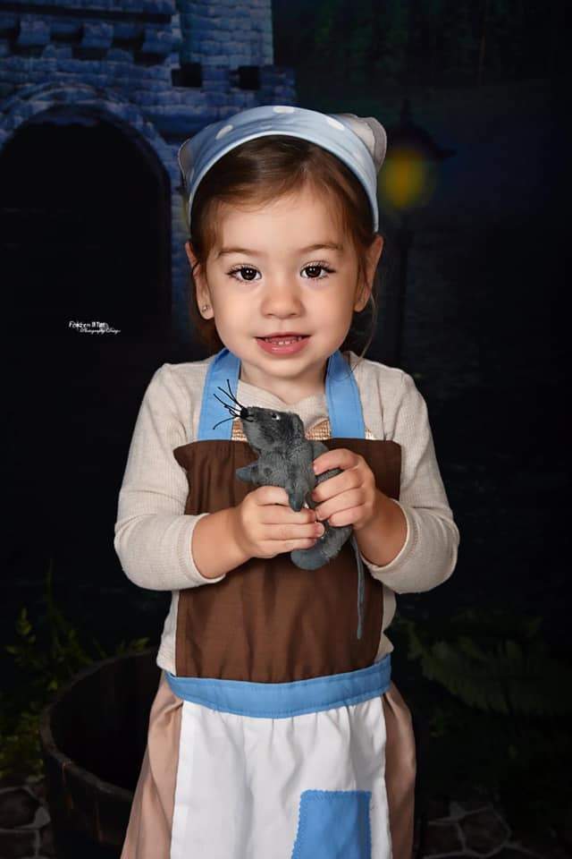 Kate cielo nocturno estrella castillo niños telón de fondo diseñado por Jerry_Sina