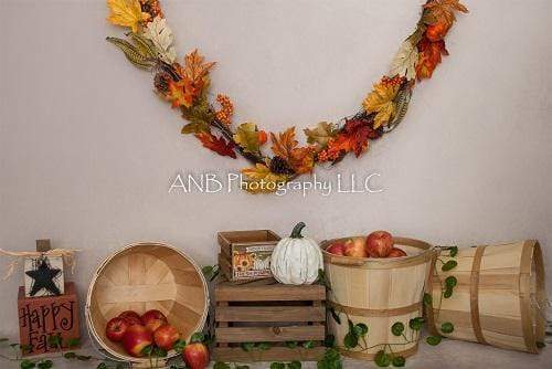 Katebackdrop£ºKate Happy Fall Thankgiving Backdrop for Photography Designed By Alisha Byrem
