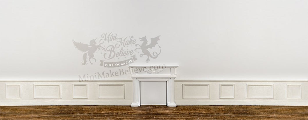 Kate Pared de angustia blanca Telón de fondo diseñado por Mini MakeBelieve
